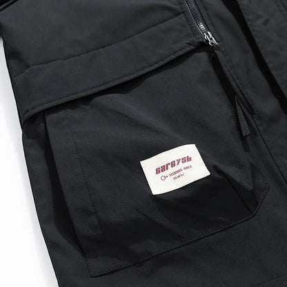 Oversize Men Jacket Coats Windbreaker Trench 6XL 7XL 8XL Plus Size Hooded Waterproof Black Bomber Camping Loose Thin Softshell