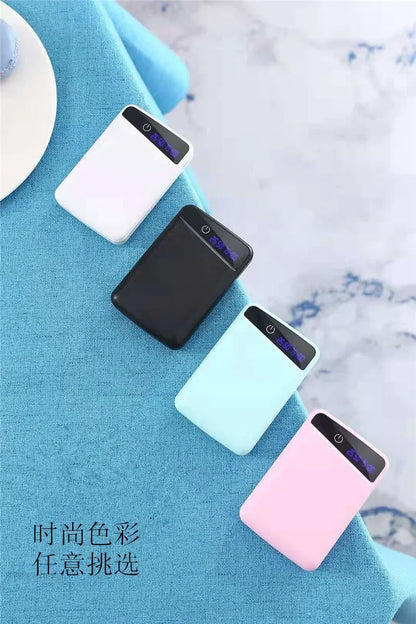 3×18650 DIY Shell Mobile Phone Charge Power Bank Case DIY Box 3 USB Ports 18650 Power Bank Case  Power Bank Cover Kit