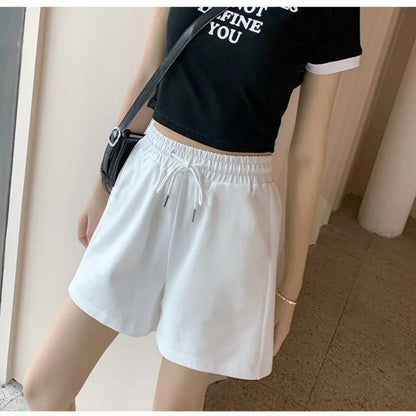 2024 Casual sports shorts women's sports shorts  shorts high-waisted black women's shorts sports women&#03