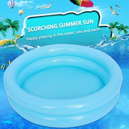 Reusable Inflatable Swimming Pool Garden Portable Thickened Kids Water Toys Party Round Indoor Outdoor Paddling Pool