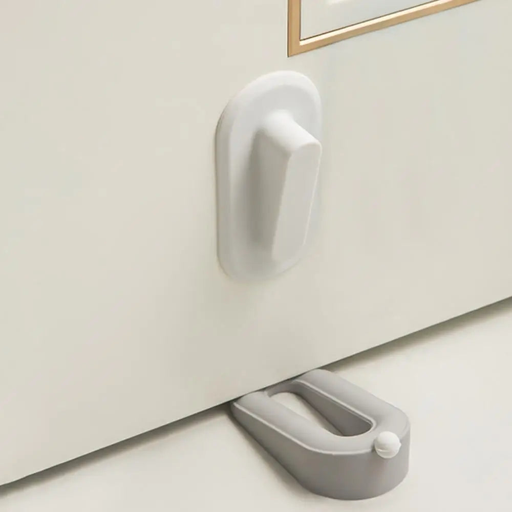 Silicone Door Stop Holder Door Catch Stoppers Door Stops for Bottom of Door Sound Dampening Door Bumpers Door Stop Wedge tool