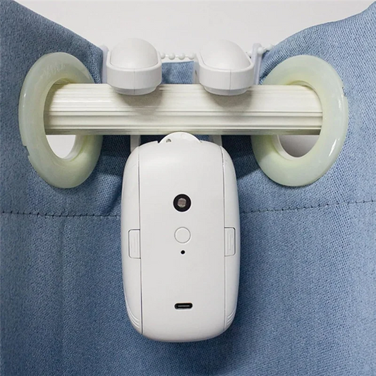 A19F-Smart Automatic Curtain Opener With Remote Control Curtain Opener High-Performance Electric Motor For Roman Rod