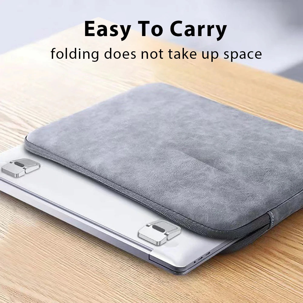 Laptop Stands Bracket 2 Adjustable Angles Foldable Portable Bracket  Computer Keyboard Heat Dissipation Holder Legs Accessories