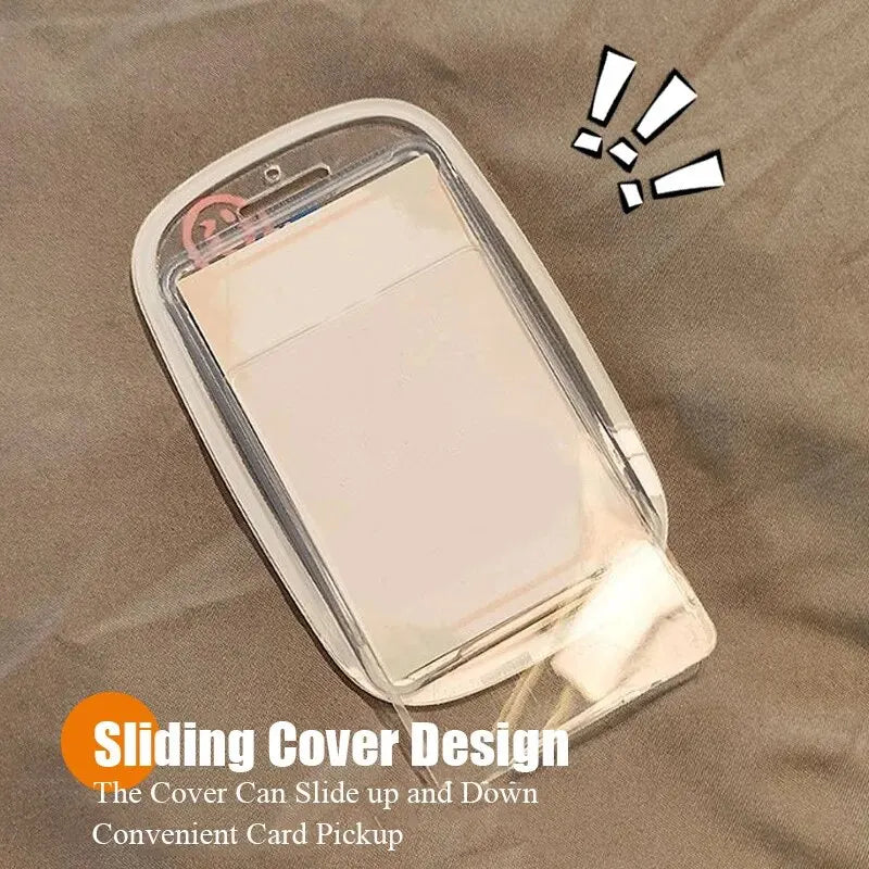 1PC Bus Card Set Campus Card Subway Card Work Card Factory Brand Ins Card Set Meal Card ID Card Pick-up and Drop off Card Protec