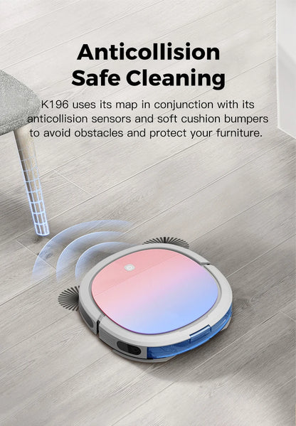 New Smart Robot Vacuum Cleaner Wifi App control,180ml Water Tank Home Appliances Electric Cleaning Tools Robotic Vacuum Cleaners