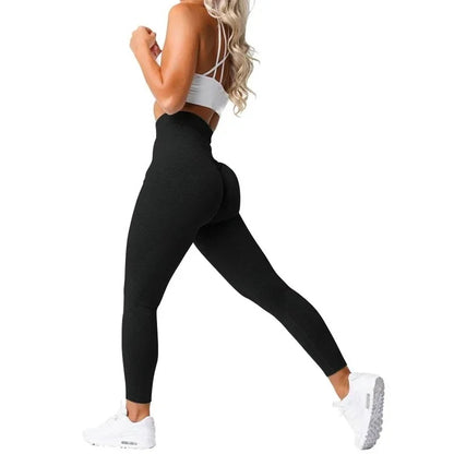 Speckled Scrunch Seamless Leggings Women Soft Workout Tights Fitness Outfits Yoga Pants Gym Wear