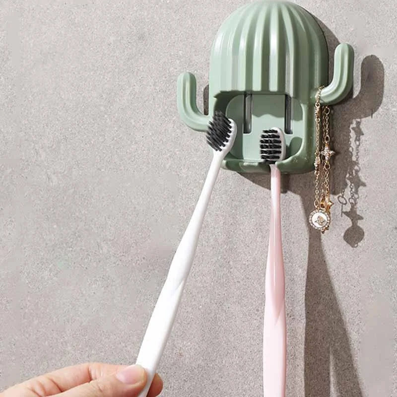 JJYY Multifunctional Wall Toothbrush Holder - Electric Toothbrush Storage Rack - Bathroom Accessories