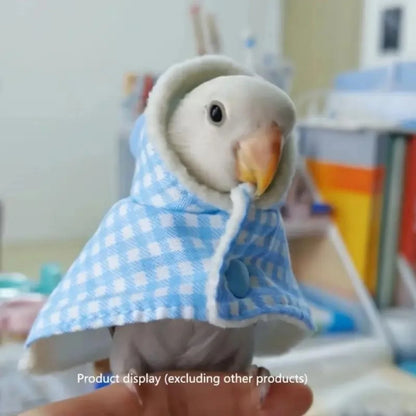 Cute Parrot Cloak Parrot Cloak Cloak Bird Clothes Parrot Cloak Black Phoenix Thick Warm Outerwear