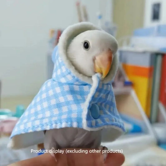 Cute Parrot Cloak Parrot Cloak Cloak Bird Clothes Parrot Cloak Black Phoenix Thick Warm Outerwear