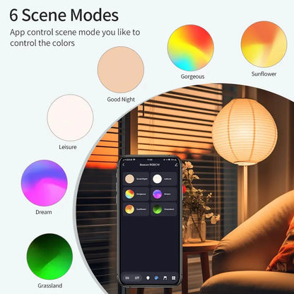 Smart Led Bulbs E27 Tuya Smart Life Bluetooth App Control 220V 110V RGB Lights Ampoules Home Decoration Spotlight Bombilla