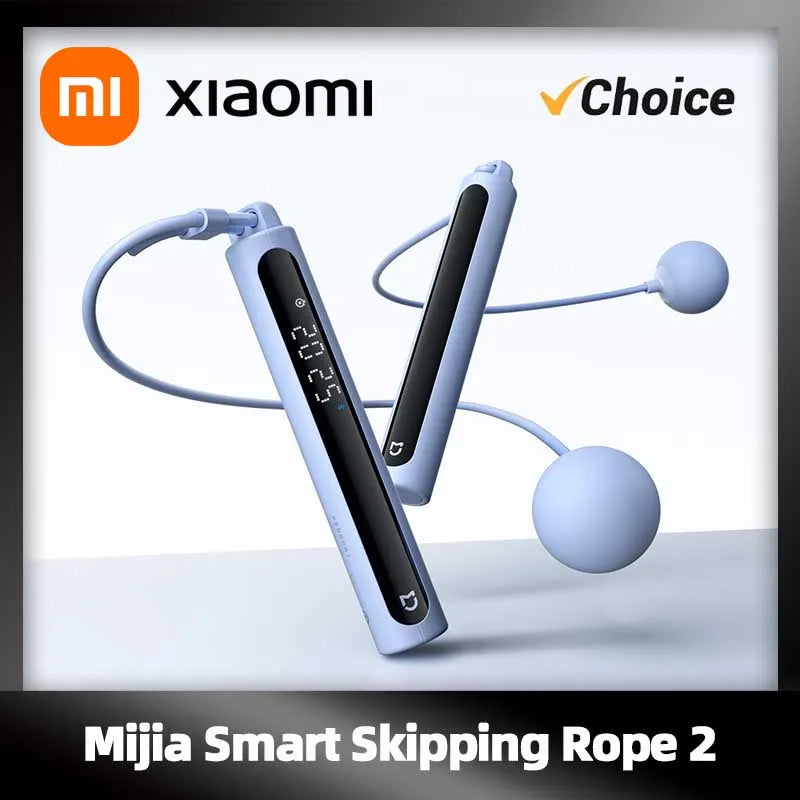 Xiaomi Mijia Smart Skipping Jump Rope 2 Digital Counter Adjustable Calorie Calculation Sport Fitness Exercise Lose Weight