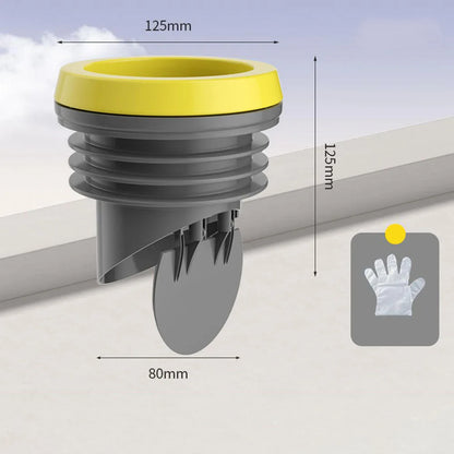 Toilet Flange Flange Check Valve Toilet Accessories Wax Ring With Backflow Anti-backflow Perfect Seal For Toilet Hone Supplies