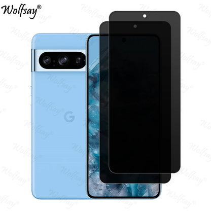 Anti-Spy Tempered Glass For Google Pixel 8 Pro Privacy Screen Protector Google Pixel 8A 9 Pro Glass For Google Pixel 8 Pro Glass