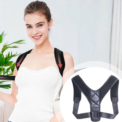Posture Corrector For Women Men Adjustables Back Brace For Posture Support Breathable Effective Comfort Upper Back Straightener