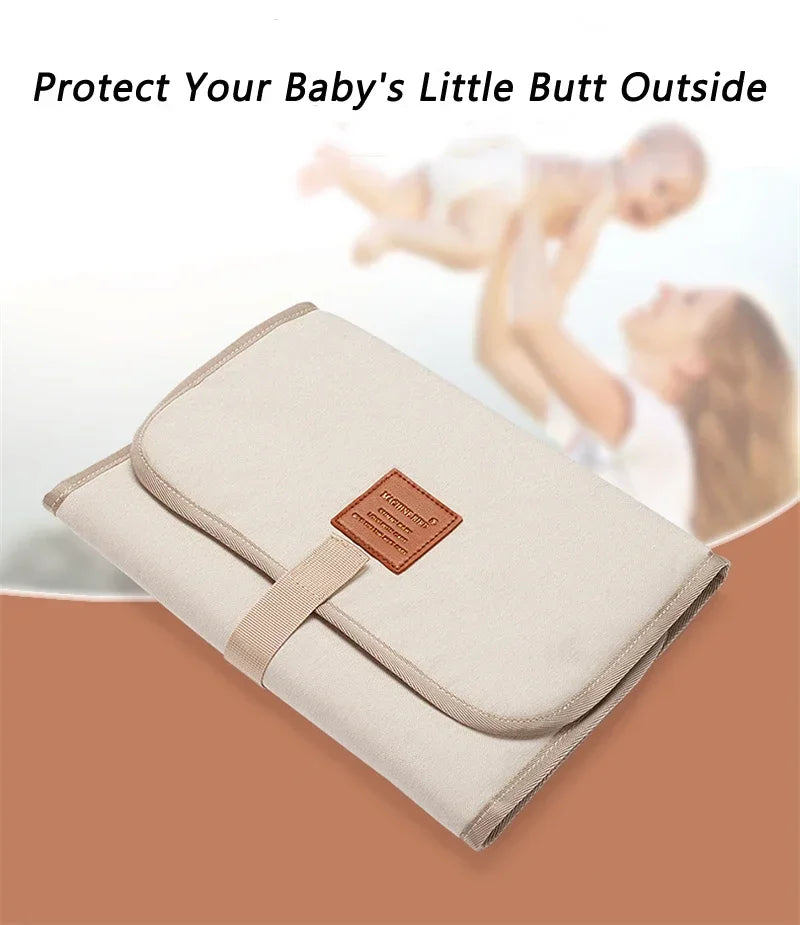 Foldable Baby Diaper Changing Pad Waterproof Newborn Diaper Pad Portable Toddler Changing Table Durable Oxford Baby Diaper Sheet