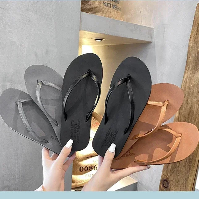 Flip-flops Women's Summer Slippers for Women Non-slip Ins Outdoor Casual Beach Sandal Women Fashion Outerwear Flip Flops