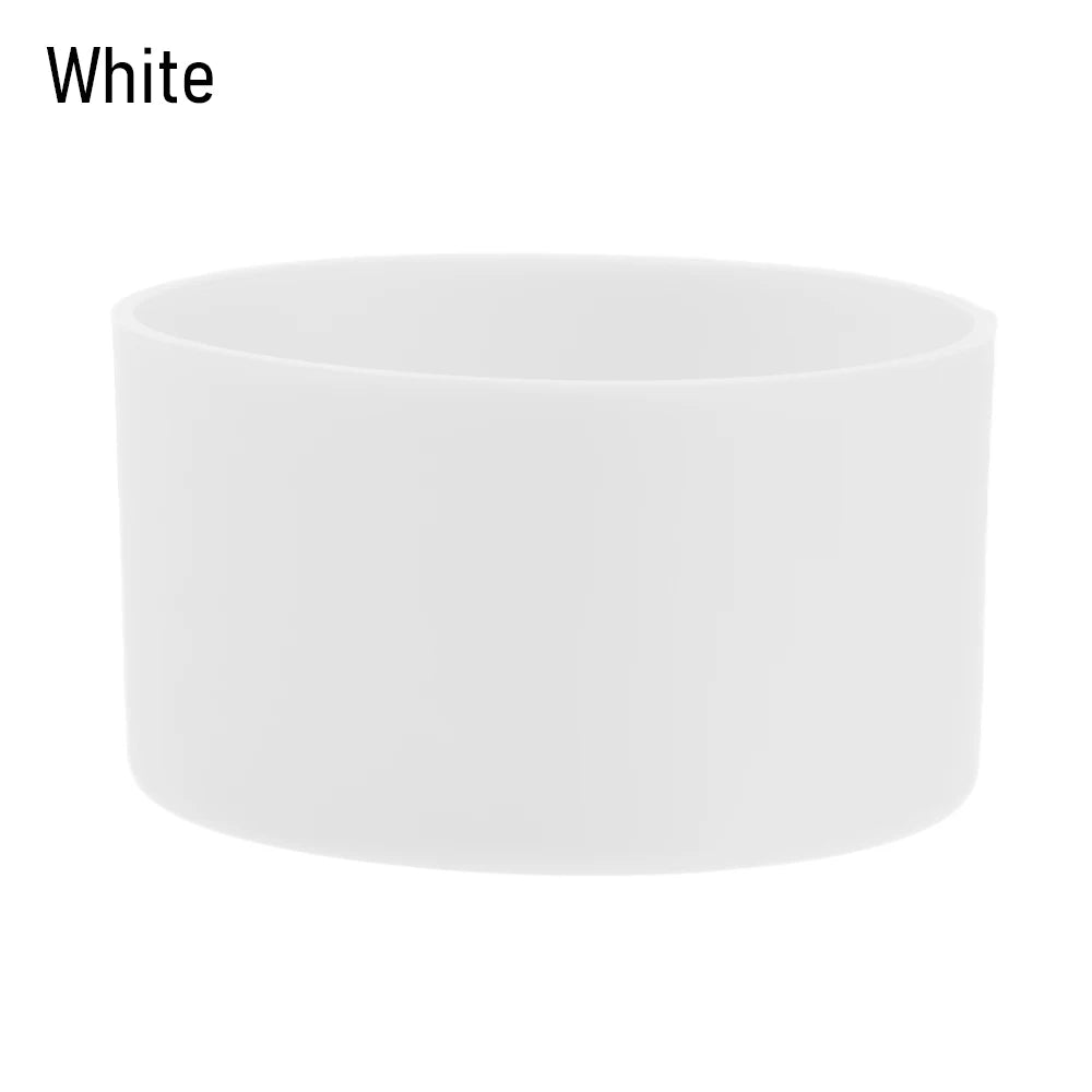 Slip-proof Bottle Silicone Boots Sleeves For 12OZ 18OZ 21OZ 24OZ Hydro Flask Water Bottle Cup Lid For Outdoor Camping Hiking