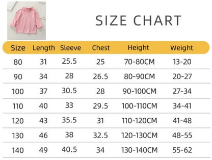 Baby Tops Children Turtleneck Bottoming Shirt for Boys Girls Long Sleeve T Shirts Warm Casual Kids Pullover Child Clothing 2023