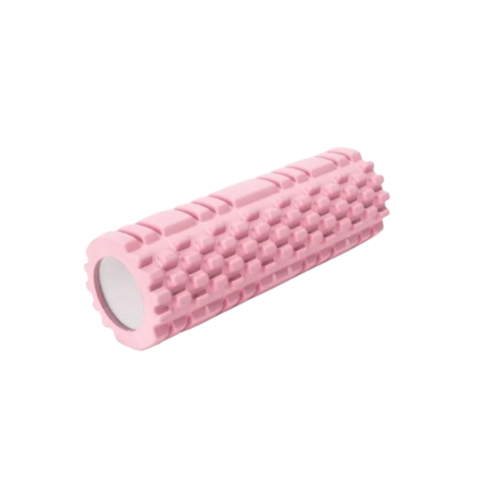 EVA Foam Yoga Foam Massage Roller High Density Gym Tool Yoga Pilates Foam Roller Pink Stable Fitness Yoga Column Sports Supplies