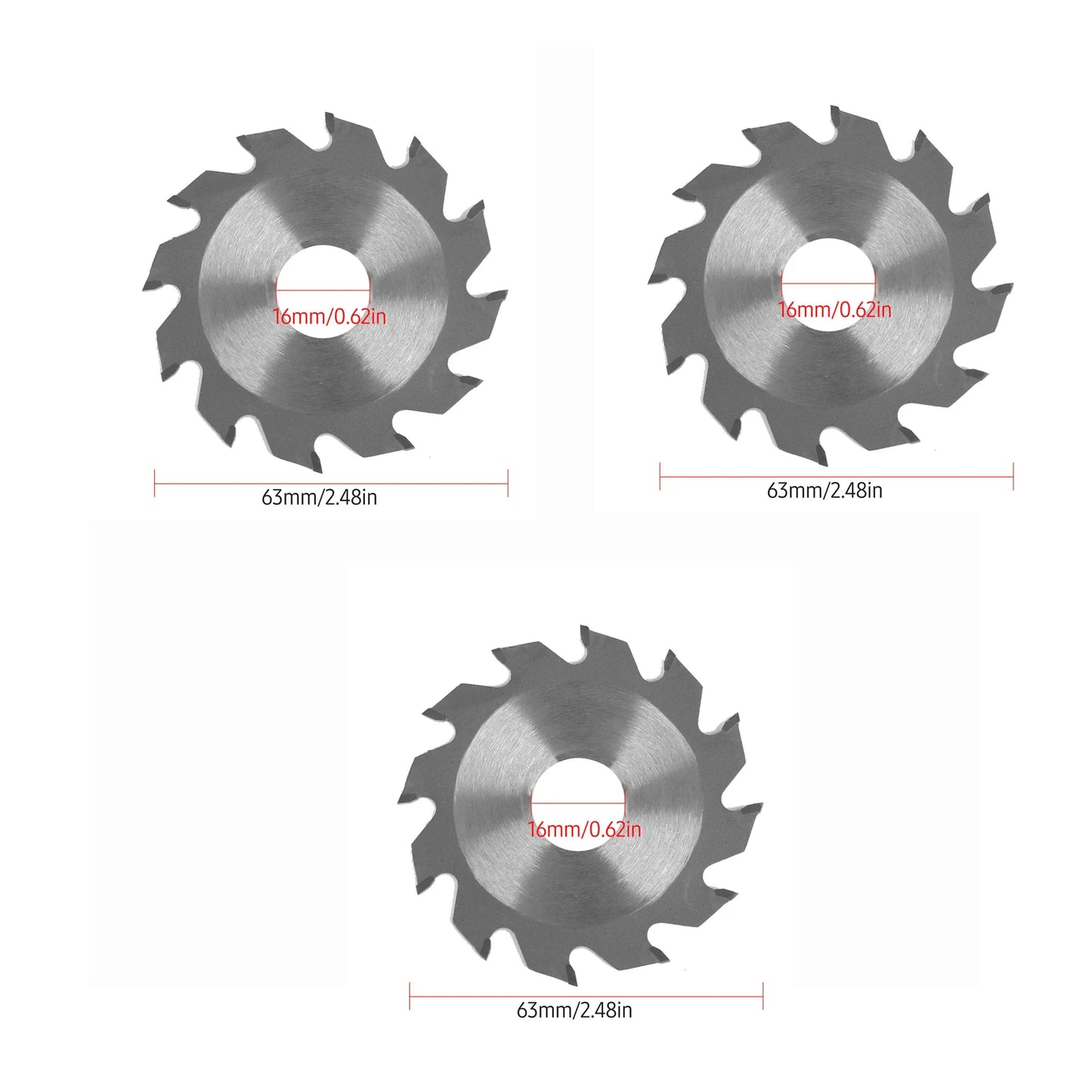 2.5inch Circular Saw Alloy Saw Blade Diameter 63mm HSS Saw Blade Emery Saw Blade Resin Saw Blade Electric Saw Blade Power Tools