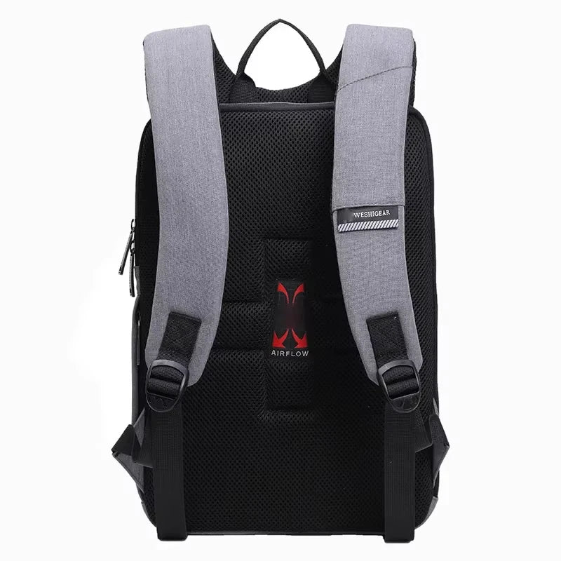 Men's 14/15 Inch Laptop Backpack Slim Casual Computer Backpack Ultra Light Waterproof Bag Suitable for Business