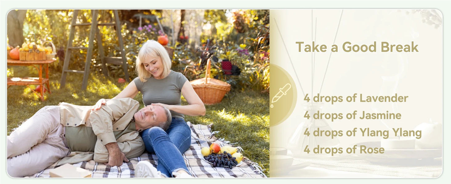 PHATOIL 15 Bottles Essential Oils Set-5ml Lavender Eucalyptus Vanilla Peppermint Rose Lemon Cinnamon Aromatherapy Essential Oils