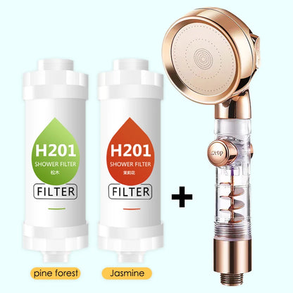 Vitamin C Shower Head Filter,Scented Bathing Shower Filter,Chlorine Removal Water Softener ,Natural Vitamin C Shower Filter