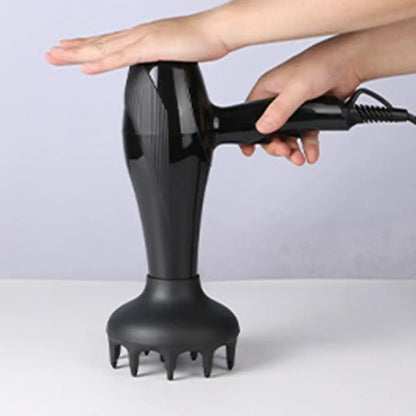 Black Hair Roller Curly Tool Salon Hair Air Curler Hair Dryer Curls Diffuser Blower Hairdressing