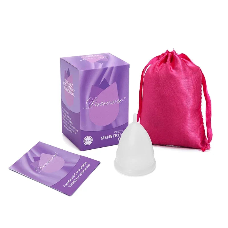 Feminine Hygiene Period Cup Excellent Menstrual Cup of Medical Silicone Menstrual Cup  Menstrual Collector for Menstrual Period