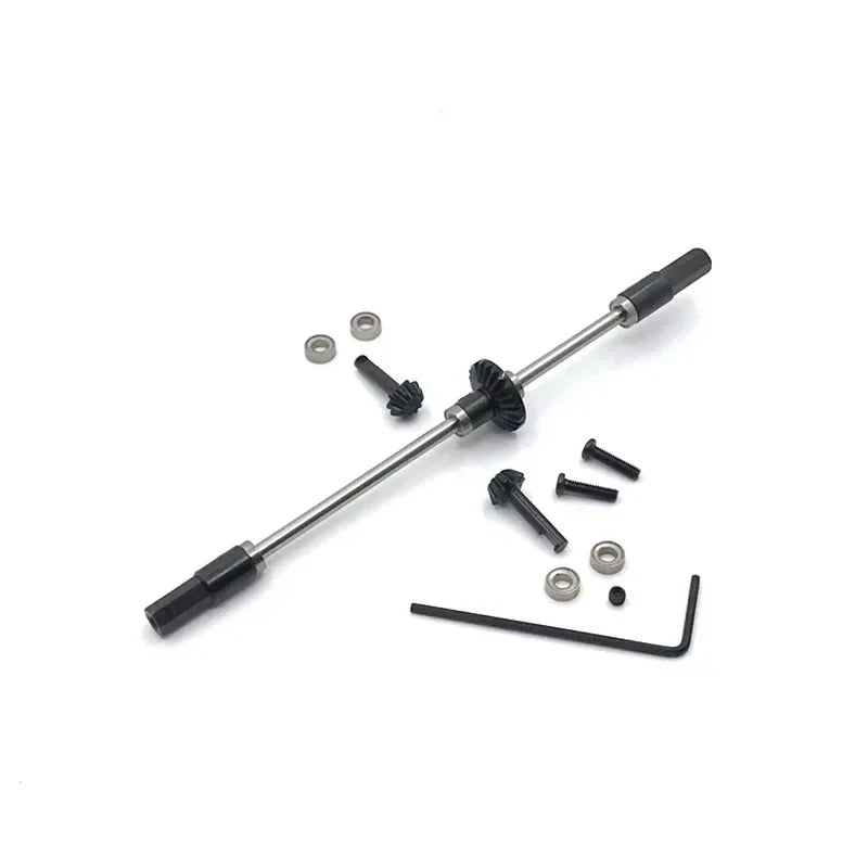 WPL 1/16 B16 B36 RC Car Parts B16 B36 Metal Metal Middle Bridge Drive Shaft  1/16 RC Car Upgrade