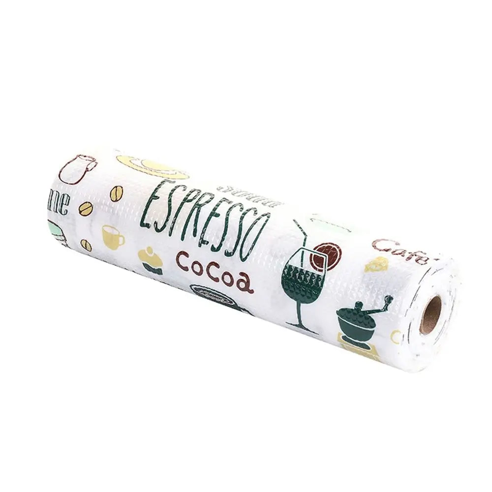 1 Roll Kitchen Table Mat Drawers Cabinet Shelf Liners Flamingo Cupboard Placemat Waterproof Oil proof Shoes Cabinet Mat