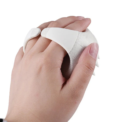 Scalp Brush Massager Sculp Scrubber Brush Wheat Straw Biodegradable Silicone Shampoo Brush Hair Scalp Massager For Hair Growth