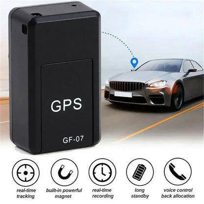 Magnetic Mini Car Tracker GPS Real Time Tracking Locator Device Magnetic GPS Tracker Real-time Vehicle Locator Pet Tracker GF07