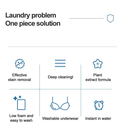 180Pcs Laundry Tablets Strong Decontamination Laundry Detergent Sheet Underwear Clothes Cleaning Detergent Laundry Bubble Paper