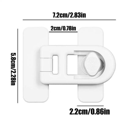 1 Pcs Home Refrigerator Lock Fridge Freezer Door Catch Lock Toddler Kids Child Oven Cabinet Safety Lock For Baby Safety Lock