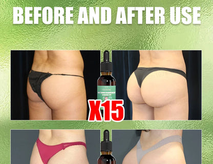 Sexy body care, silky, plump and elastic