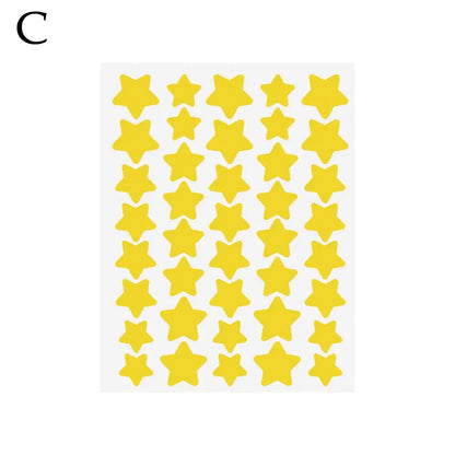40pcs Colorful Star-Shaped PE Pimple Patches - Cute and Invisible Pimple Cover Stickers for Pimple Removal