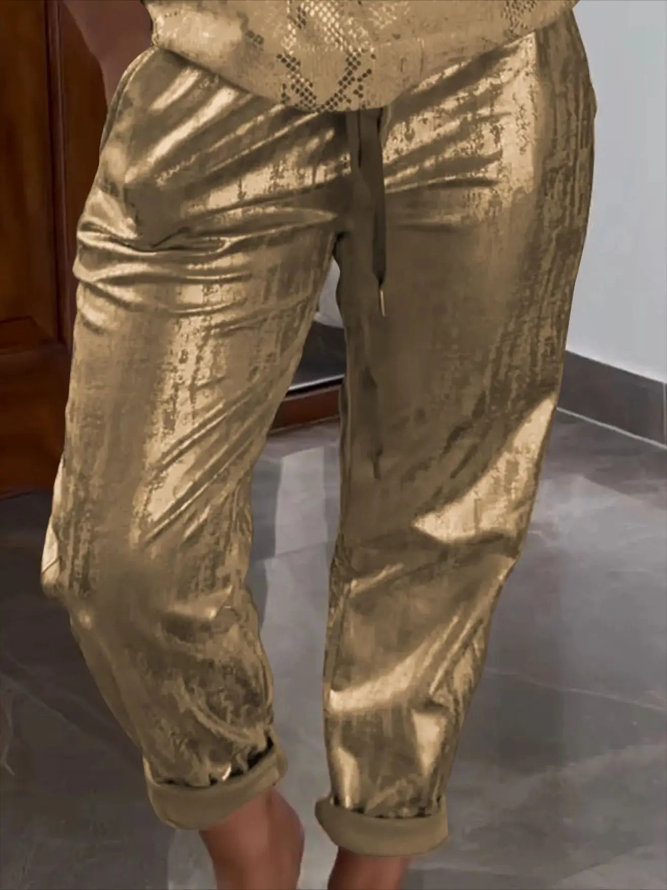 Palazzo Pants Women Casual Loose Wide Leg Long Pant