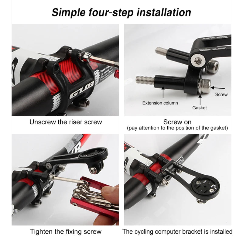 Bike Computer Mount Bicycle Stem Computer Mount Camera For Garmin Bryton Cateye Wahoo Bike Computer Bracket Road Bike MTB