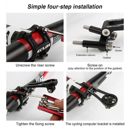 Bike Computer Mount Bicycle Stem Computer Mount Camera For Garmin Bryton Cateye Wahoo Bike Computer Bracket Road Bike MTB