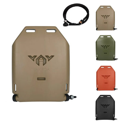 YAKEDA 1.75L Water Bottle Hydration with Pipe Multifunctional Kettle Vest Liner EVA Food Grade Water Bag New Kettle Insert Plate