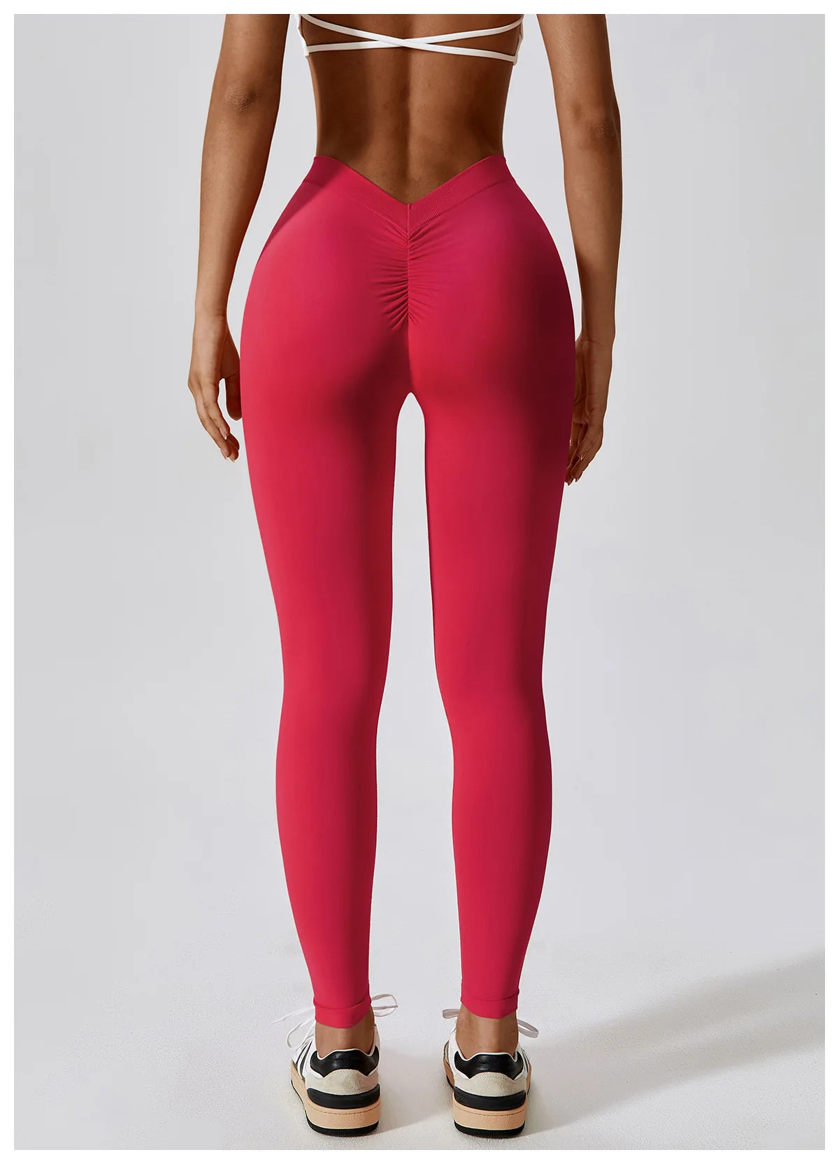 Yoga Pants Rear Rolled buttocks Peach Buttocks Women For Fitness High Waist Long Pants Women Hip Push UP Gym Women's Leggings