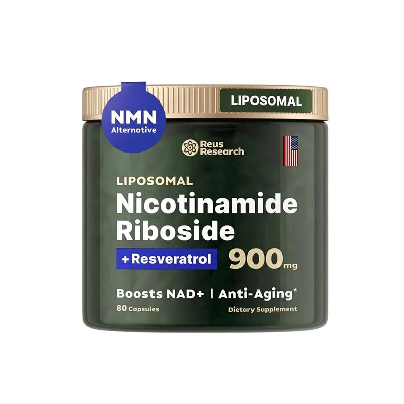 NAD+ Supplements for Anti-Aging Energy Focus and Nicotinamide Riboside Resveratrol