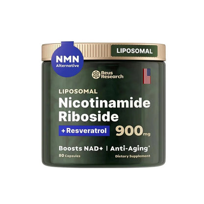 NAD+ Supplements for Anti-Aging Energy Focus and Nicotinamide Riboside Resveratrol