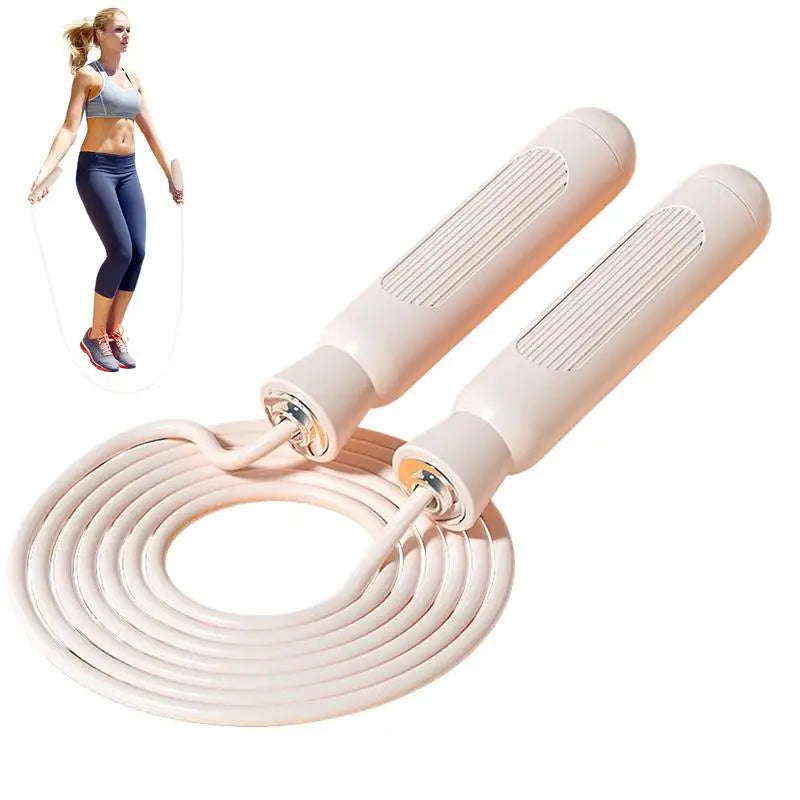 Jump Rope For Women Adjustable Skipping Rope With Ball Bearings Workout Equipment For Sports Cardio Home Gym School Playground