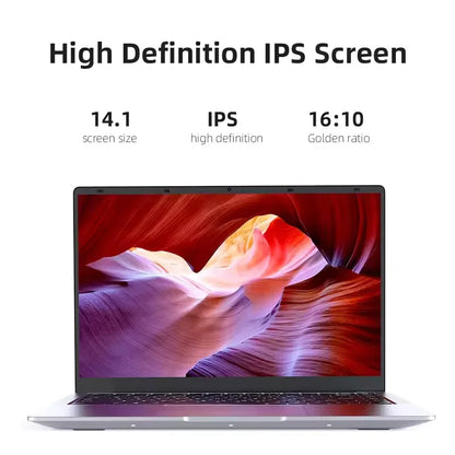 2025NEW Laptop  Windows 11 Notebook computer14.1" Intel Core i7 7500U 12GB RAM 512GB/1TB SSD 1920*1080P Office Study PC computer