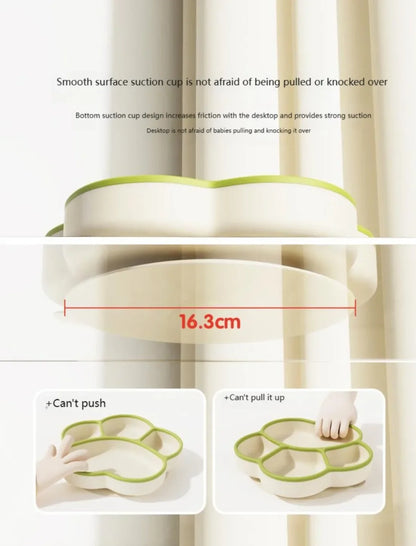 Baby Silicone Dining Plate with Baby Feeding Toddler Training Tableware Straw Cute Cat Claw Child Dishes Kids Plate Dishes Bowl