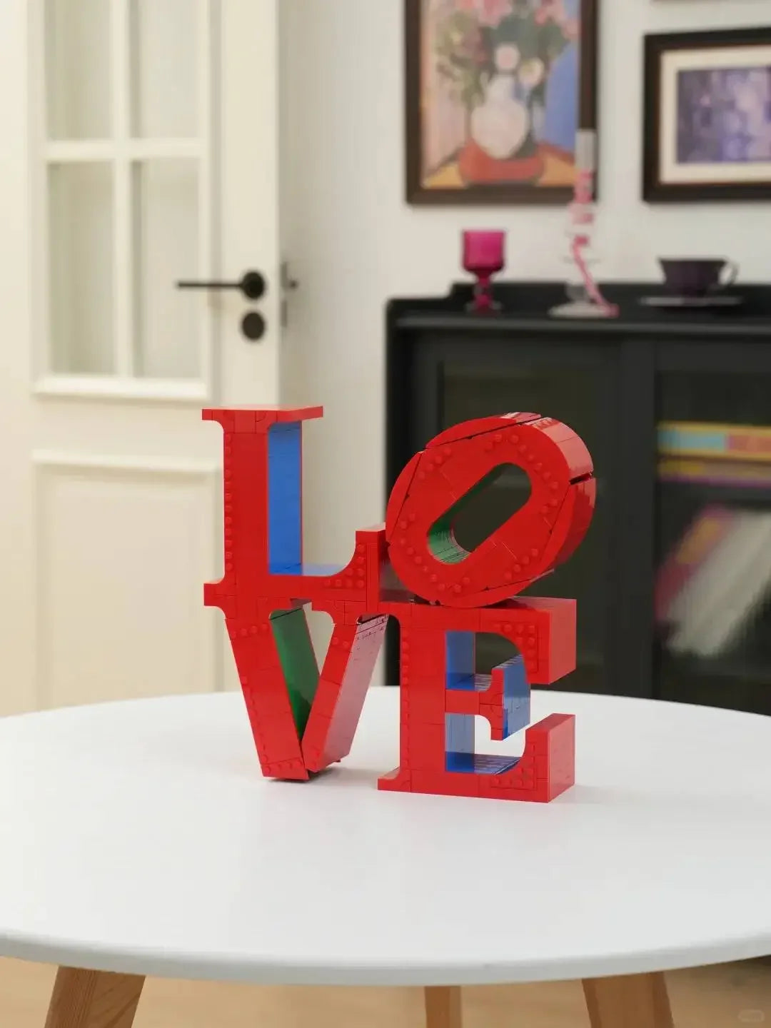 Hprosper For Art Love Decorative Lamp Home Decor Gift for Valentine's Day