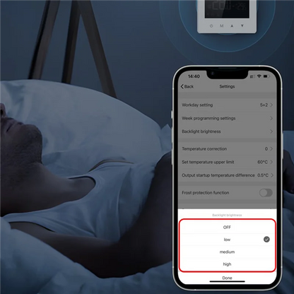 AAAEL-2X Tuya Zigbee Thermostat Smart Home Battery Powered Temperature Controller For Gas Boiler Works With Voice Assistant
