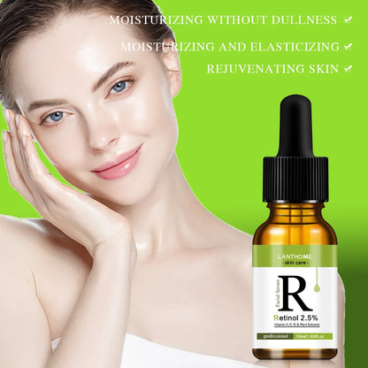 Retinol Aging Removes Wrinkles Serum Pore Shrinking Serum Whitening Moisturizing Serum Pigment Spots Remove Face Firming Oil